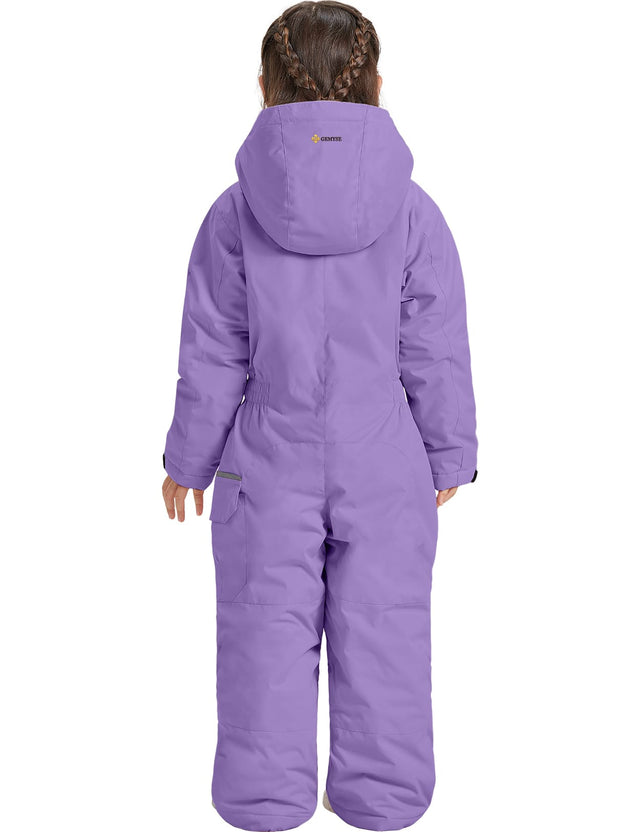 GEMYSE Kids One Pieces Ski Suits Jumpsuits Boys Girls' Winter Outdoor Snowboarding Waterproof Snowsuits