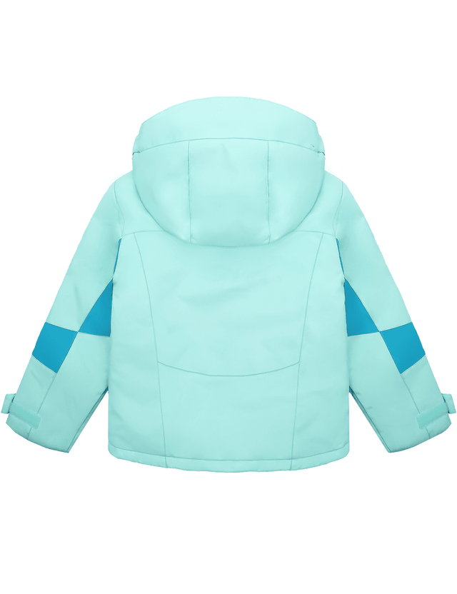 GEMYSE Girls Winter Jackets Waterproof Windpoof Ski Snow Jacket Warm Quilted Coats Kids Outerwear with Hood