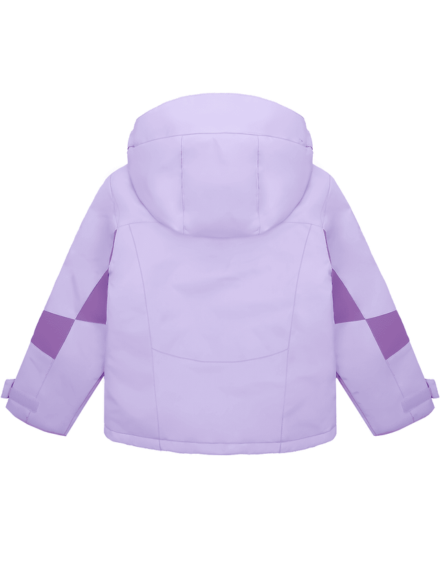 GEMYSE Girls Winter Jackets Waterproof Windpoof Ski Snow Jacket Warm Quilted Coats Kids Outerwear with Hood