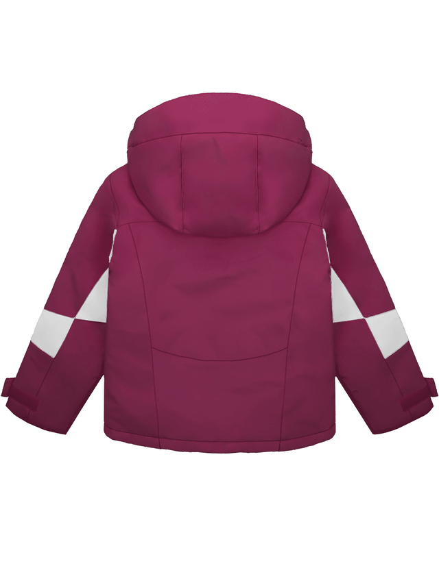 GEMYSE Girls Winter Jackets Waterproof Windpoof Ski Snow Jacket Warm Quilted Coats Kids Outerwear with Hood