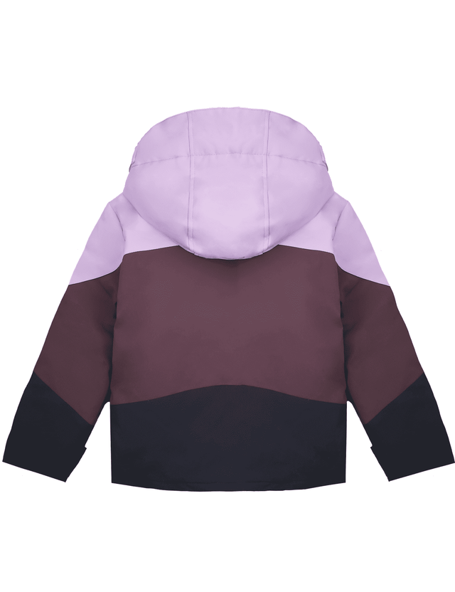 GEMYSE Girls Winter Coat Waterproof Windproof Girls Ski Jacket with Hood Kids Quilted Outerwear