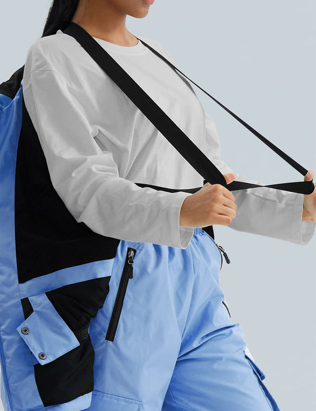 GEMYSE Women's Ski Snow Jackets and Pants Set Windproof Waterproof Snowsuit Warm Winter Snowboarding Insulated Coat