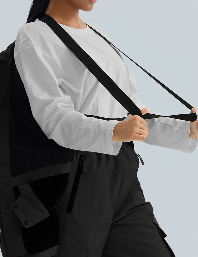 GEMYSE Women's Ski Snow Jackets and Pants Set Windproof Waterproof Snowsuit Warm Winter Snowboarding Insulated Coat