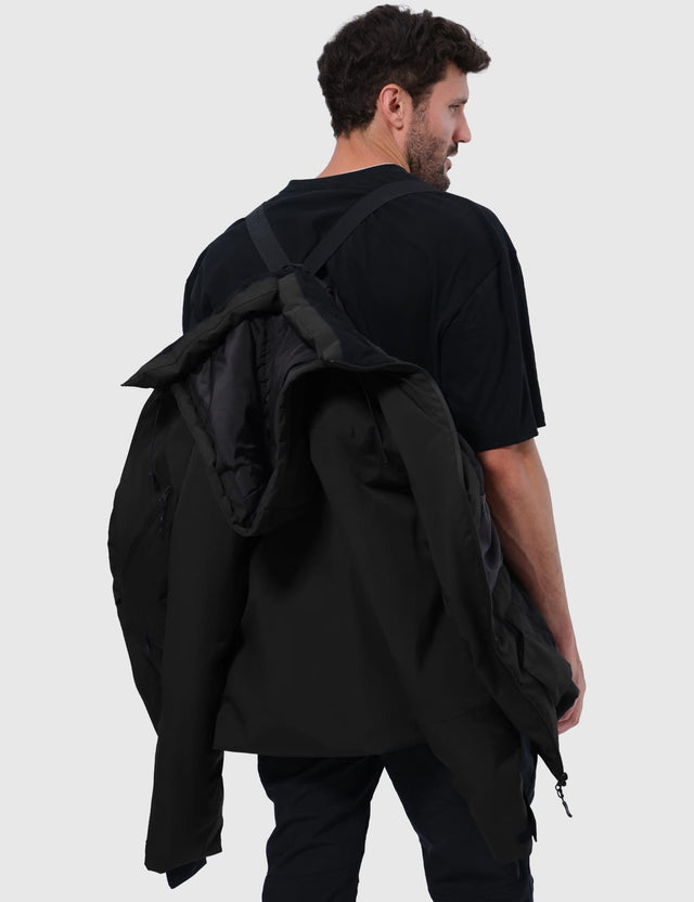 GEMYSE Men's Winter Ski Jacket Snow Coats Waterproof Snowboard Jacket Hooded insulated Windproof Parka With Multi-Pockets