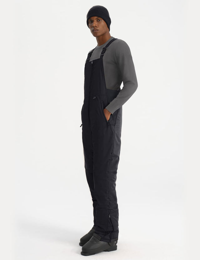 GEMYSE Men's Insulated Waterproof Ski Bib Overalls Winter Snowboarding Pants