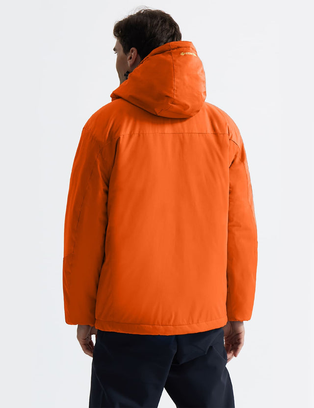 GEMYSE Men's Mountain Waterproof Ski Snow Jacket Winter Windproof Rain Jacket