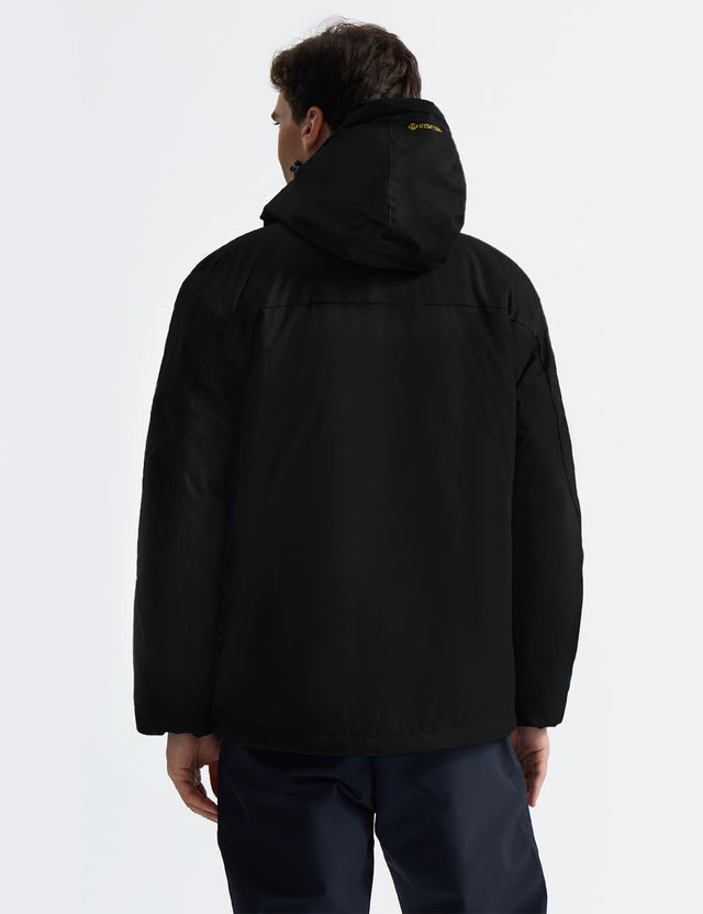 GEMYSE Men's Mountain Waterproof Ski Snow Jacket Winter Windproof Rain Jacket