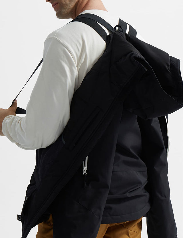 GEMYSE Men's Ski Jacket Warm Winter Snow Coat Waterproof Mountain Windbreaker Jacket for Snowboarding Hiking