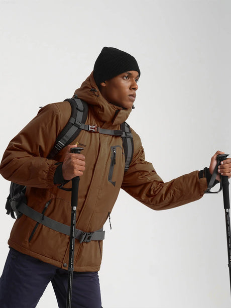 Gemyse Men Winter Windproof Snow Jacket