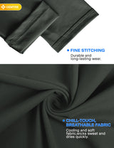 GEMYSE Men's Long Sleeve Shirts Sun Protection Athletic Breathable Moisture Wicking Rash Guard Shirt for Fishing Workout