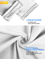 GEMYSE Men's Long Sleeve Shirts Sun Protection Athletic Breathable Moisture Wicking Rash Guard Shirt for Fishing Workout