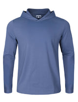 GEMYSE Sun Shirt UPF 50+ Men's Fishing Long Sleeve UV Protection Hoodie Hiking Rash Guard Athletic Running