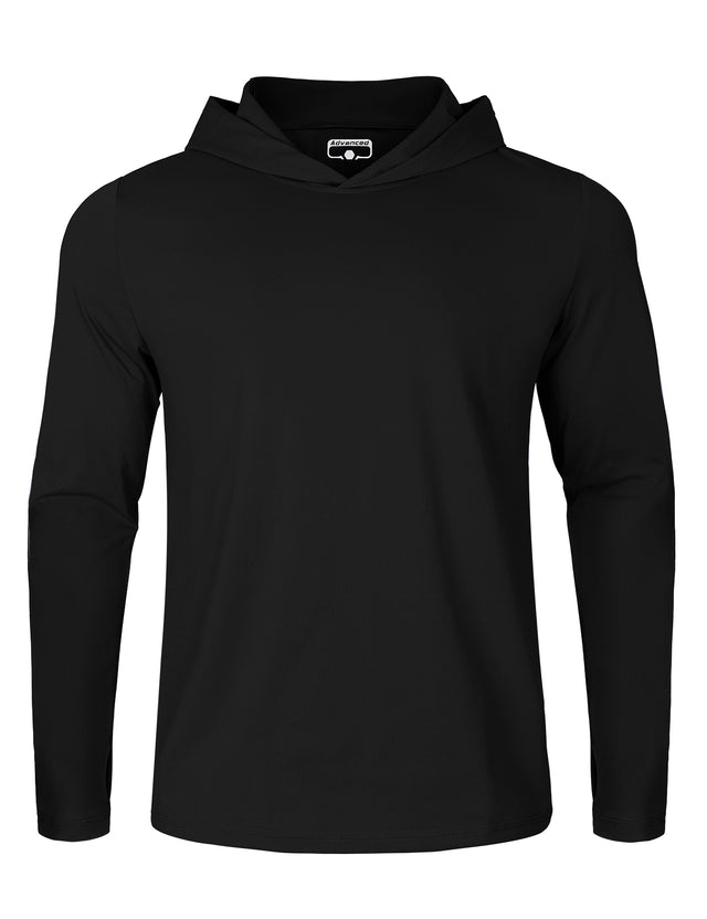 GEMYSE Sun Shirt UPF 50+ Men's Fishing Long Sleeve UV Protection Hoodie Hiking Rash Guard Athletic Running