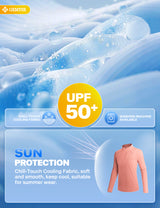 GEMYSE Women's 1/4 Zip Pullover Shirts Long Sleeve Workout Tops Quick Dry Casual Rash Guard Shirts