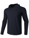 GEMYSE Sun Shirt UPF 50+ Men's Fishing Long Sleeve UV Protection Hoodie Hiking Rash Guard Athletic Running