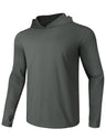 GEMYSE Sun Shirt UPF 50+ Men's Fishing Long Sleeve UV Protection Hoodie Hiking Rash Guard Athletic Running