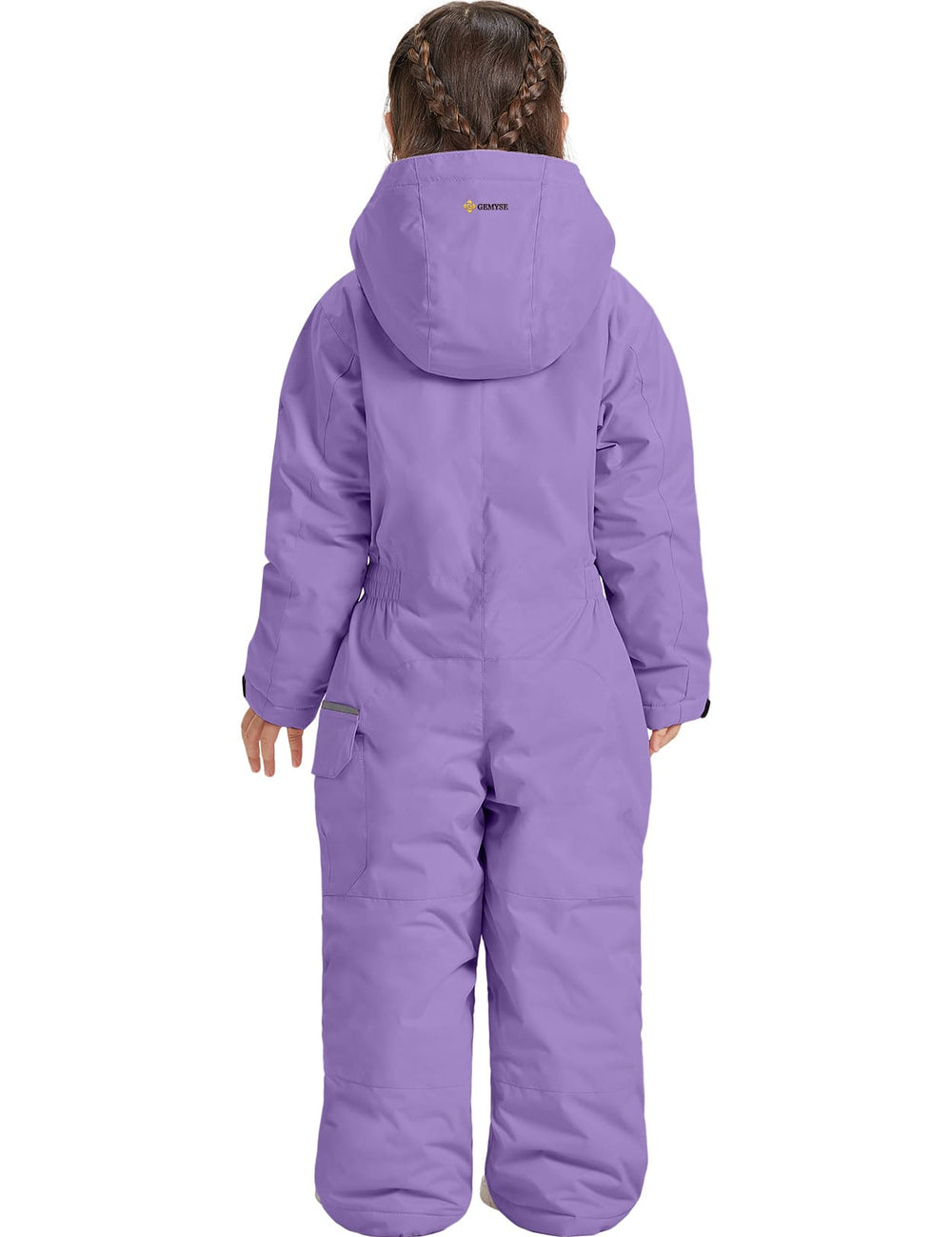 GEMYSE Kids One Pieces Ski Suits Jumpsuits Boys Girls' Winter Outdoor Snowboarding Waterproof Snowsuits