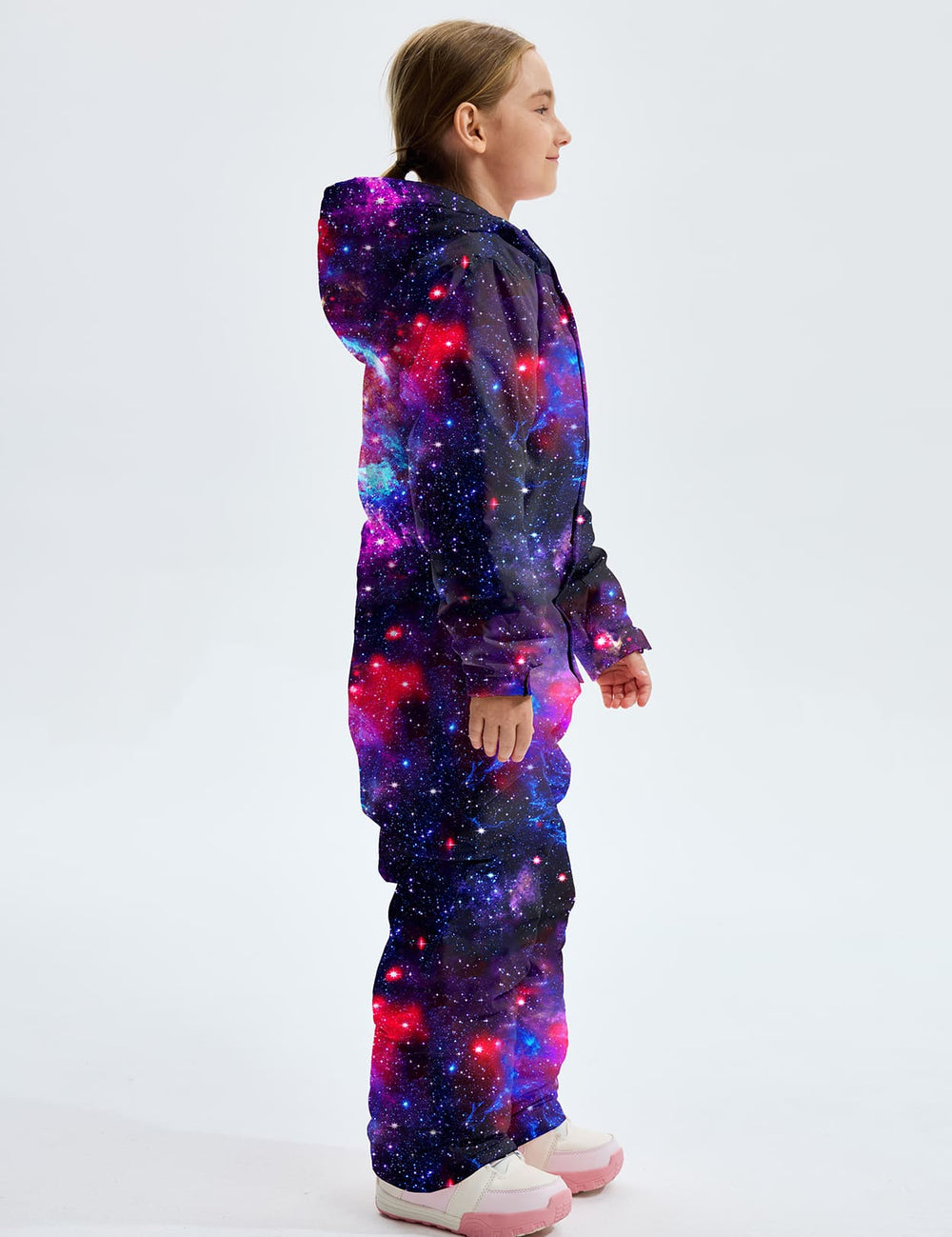 GEMYSE Kids One Pieces Ski Suits Jumpsuits Boys Girls' Winter Outdoor Snowboarding Waterproof Snowsuits