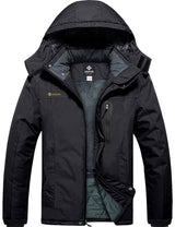 GEMYSE Men's Insulated Waterproof Ski Bib Overalls Winter