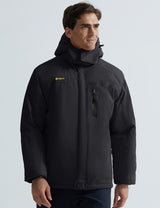 GEMYSE Men's Insulated Waterproof Ski Bib Overalls Winter