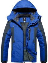 GEMYSE Men's Insulated Waterproof Ski Bib Overalls Winter
