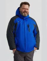 GEMYSE Men's Insulated Waterproof Ski Bib Overalls Winter