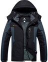 GEMYSE Men's Insulated Waterproof Ski Bib Overalls Winter