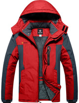 GEMYSE Men's Insulated Waterproof Ski Bib Overalls Winter