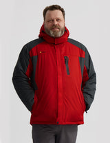 GEMYSE Men's Insulated Waterproof Ski Bib Overalls Winter
