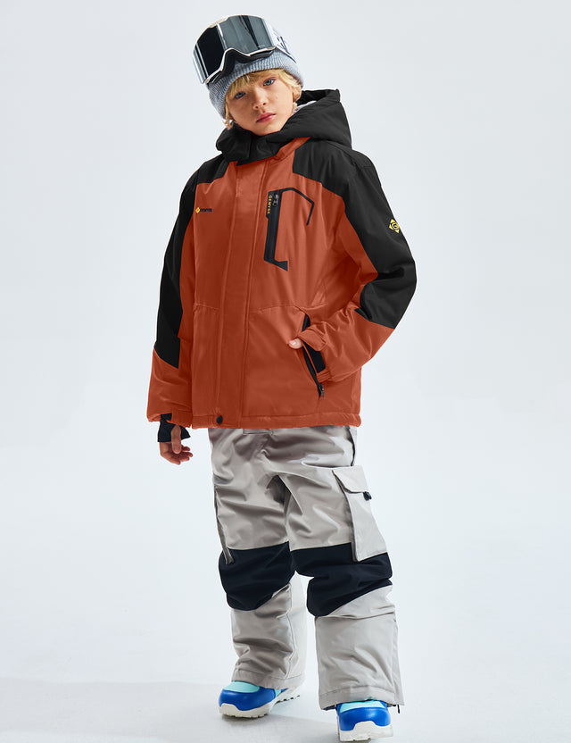 Boy's Waterproof Ski Jacket