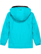 GEMYSE Girl's Waterproof Ski Snow Jacket Hooded Fleece