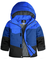 GEMYSE Boys Winter Coat Waterproof Windproof Ski Jacket