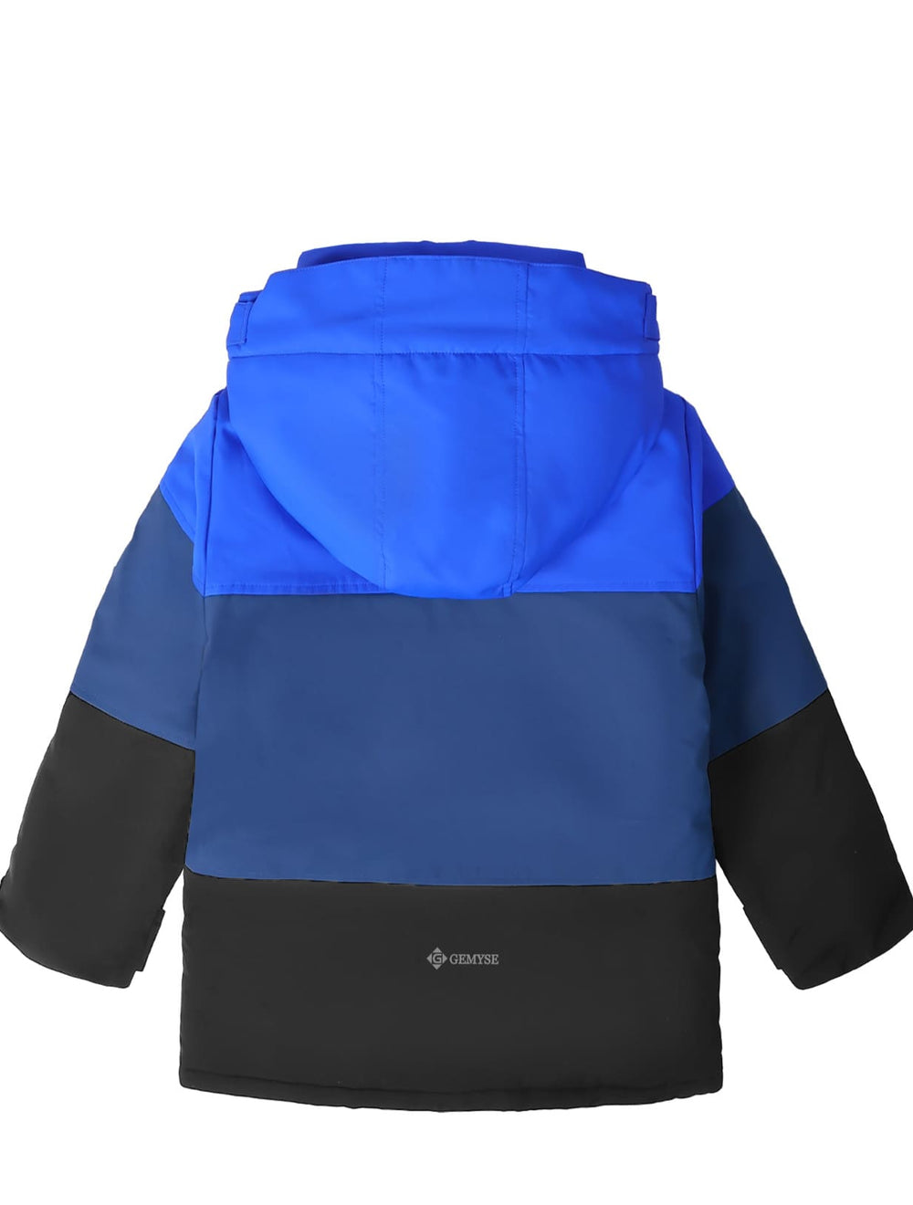 GEMYSE Boys Winter Coat Waterproof Windproof Boys Ski Jacket with Hood Kids Insulated Quilted Outerwear