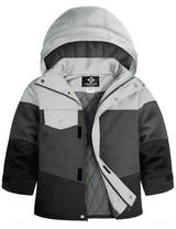 GEMYSE Boys Winter Coat Waterproof Windproof Ski Jacket