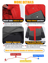 GEMYSE Boys Winter Coat Waterproof Windproof Ski Jacket
