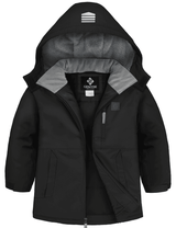 GEMYSE Kids Winter Jacket Waterproof Boys Girls Ski