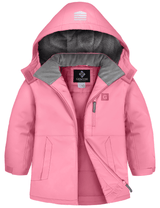 GEMYSE Kids Winter Jacket Waterproof Boys Girls Ski