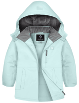 GEMYSE Kids Winter Jacket Waterproof Boys Girls Ski