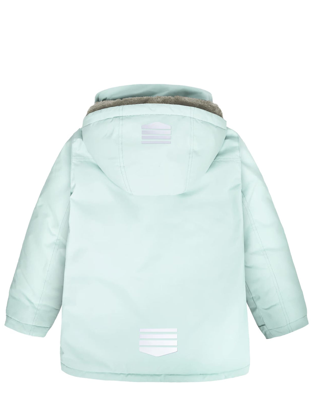 GEMYSE Kids Winter Jacket Waterproof Boys Girls Ski Jacket with Hood Windproof Warm Fall and Winter Outerwear