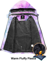 GEMYSE Girl's Waterproof Ski Snow Jacket Fleece Windproof