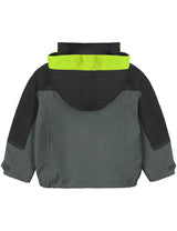 GEMYSE Toddler Rain Jacket Waterproof Hooded Lightweight Boys