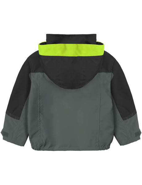 GEMYSE Toddler Rain Jacket Waterproof Hooded Lightweight Boys
