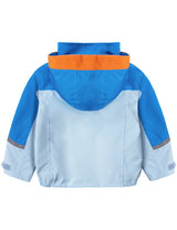 GEMYSE Toddler Rain Jacket Waterproof Hooded Lightweight Boys