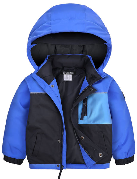 GEMYSE Toddler Winter Coat Waterproof Baby Boys Ski