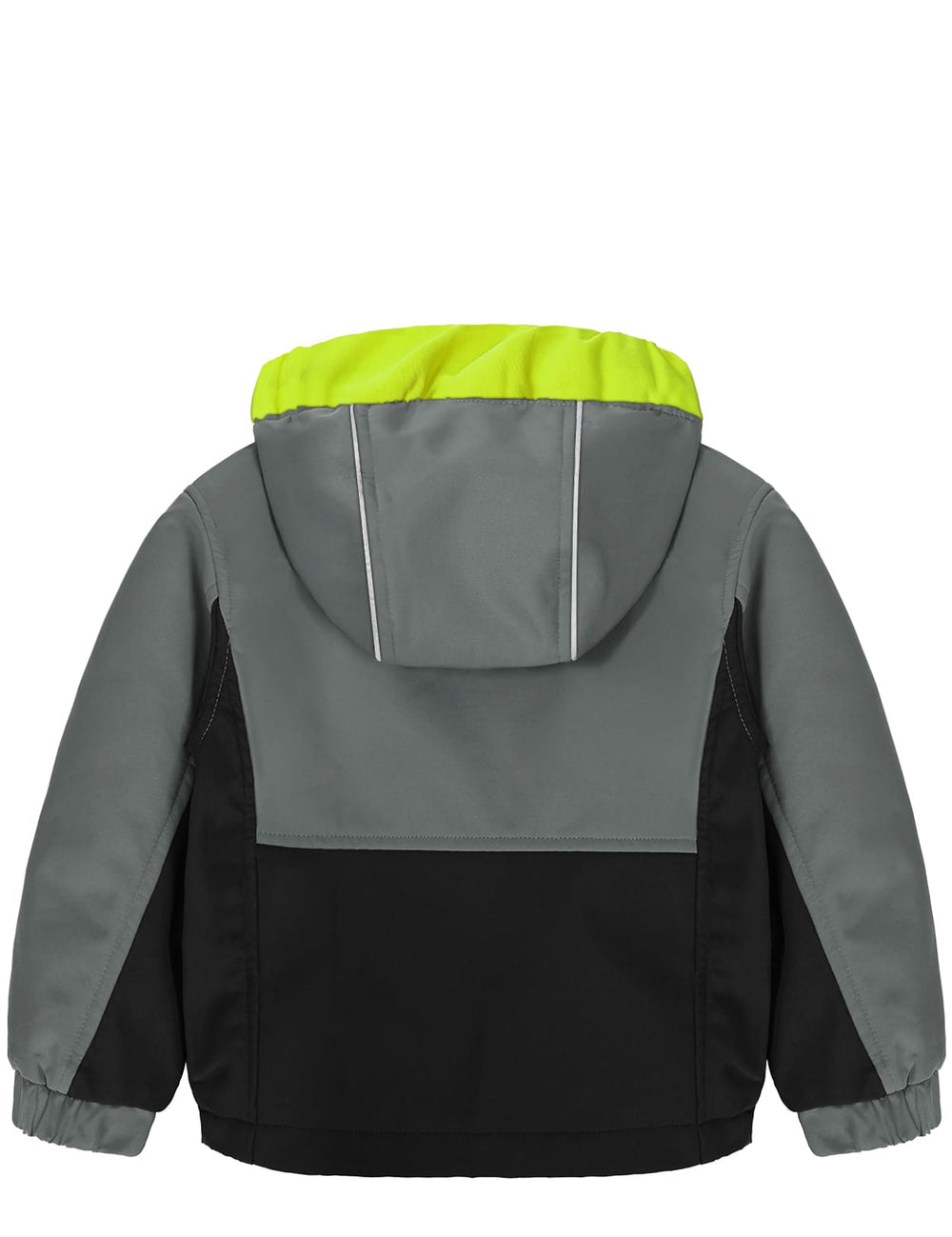 GEMYSE Toddler Jacket Fleece Lined Baby Boys Windbreaker Water Resistant Kids Hooded Coat Warm Spring Fall Outerwear