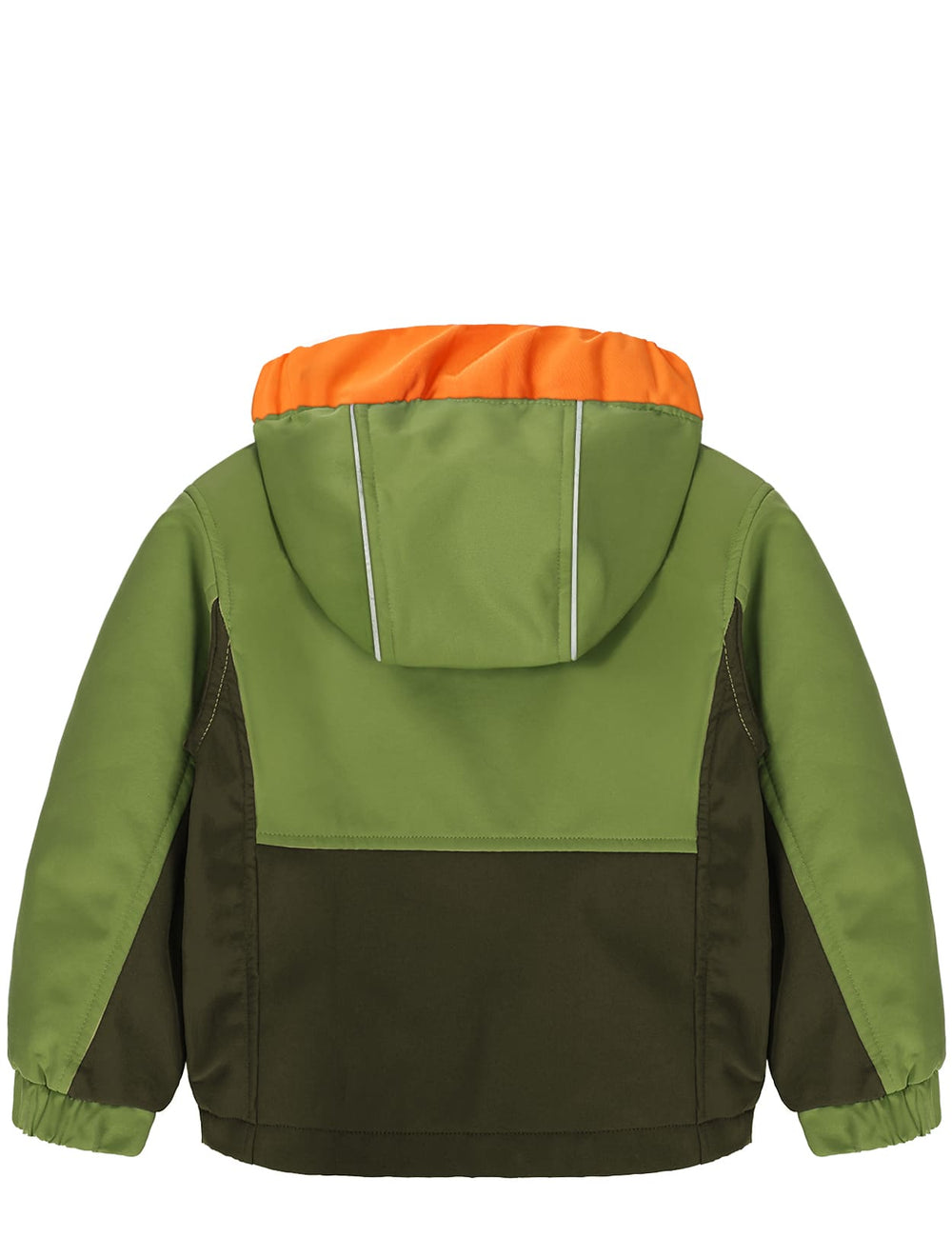 GEMYSE Toddler Jacket Fleece Lined Baby Boys Windbreaker Water Resistant Kids Hooded Coat Warm Spring Fall Outerwear