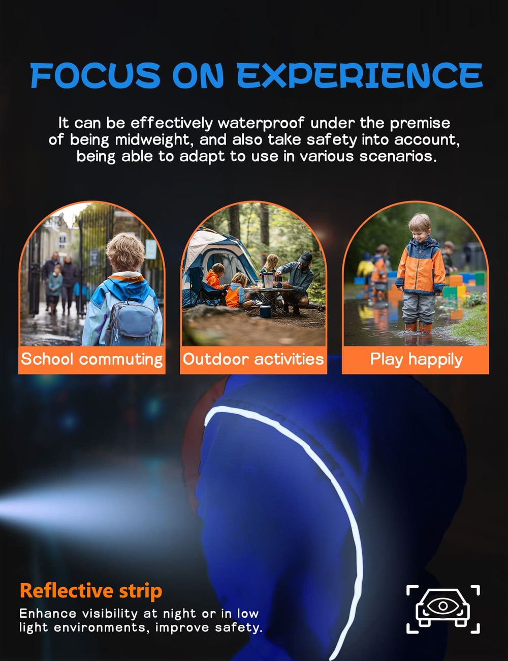 GEMYSE Toddler Jacket Fleece Lined Baby Boys Windbreaker Water Resistant Kids Hooded Coat Warm Spring Fall Outerwear