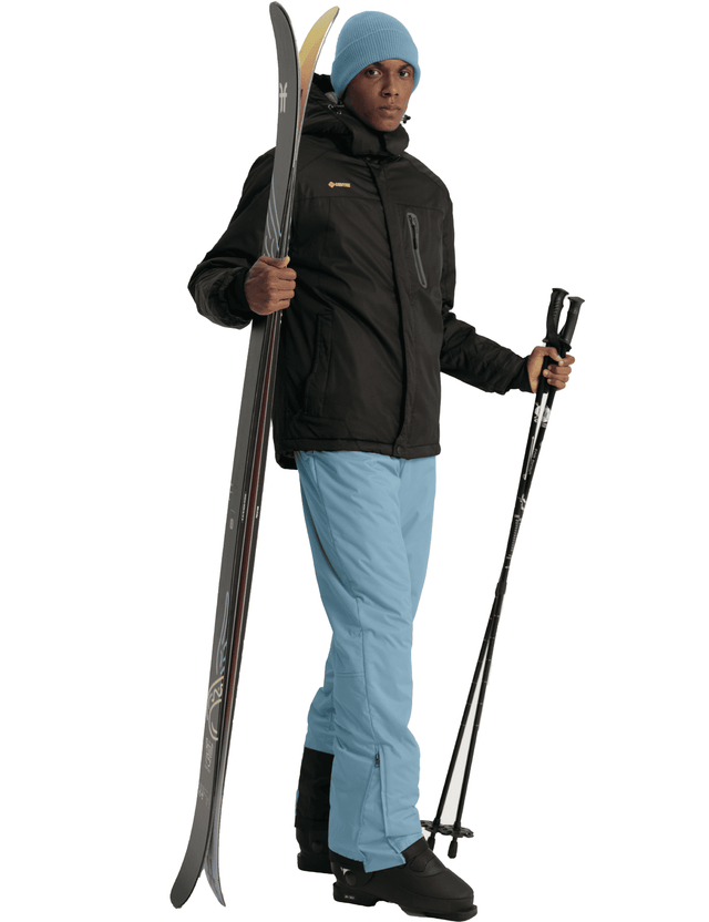 GEMYSE Men's Insulated Waterproof Ski Bib Pants
