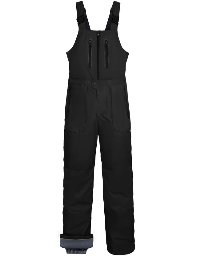 GEMYSE Men's Insulated Skiing Bibs Waterproof Snow Pants