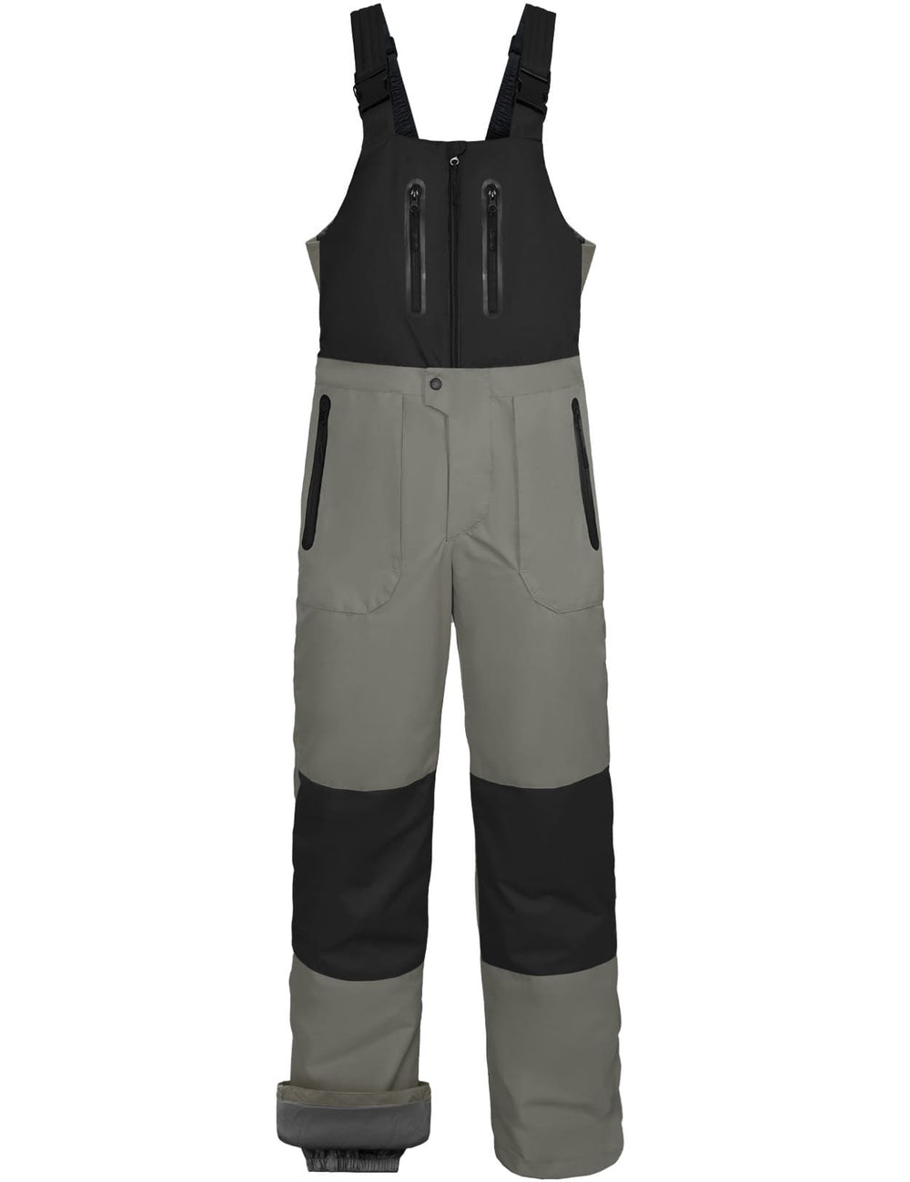 GEMYSE Men's Insulated Skiing Bibs Waterproof Snow Pants Winter Snowboarding Overalls